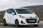 Hyundai i10 1.2 MPI 64 kW (87 CV) AT Link Turismo Polar White Exterior Lateral-Frontal 5 puertas