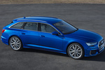 Audi A6 Avant 55 TFSI quattro S tronic Avant S line exterior Turismo familiar Azul Sepang efecto perla Exterior Cenital-Lateral-Frontal 5 puertas