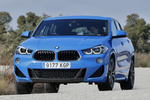 BMW X2 sDrive20i M Sport Todo terreno Misano Blau metalizado Exterior Frontal-Lateral 5 puertas