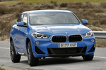 BMW X2 sDrive20i M Sport Todo terreno Misano Blau metalizado Exterior Frontal-Lateral 5 puertas