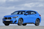 BMW X2 sDrive20i M Sport Todo terreno Misano Blau metalizado Exterior Lateral-Frontal 5 puertas