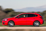 Subaru Impreza 1.6i Lineartronic Executive Turismo Pure Red Exterior Lateral 5 puertas