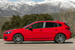 Subaru Impreza 1.6i Lineartronic Executive Turismo Pure Red Exterior Lateral 5 puertas