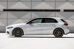 Mercedes-Benz Clase A  A 180 d AMG Line Paquete Night Turismo Blanco Polar Exterior Lateral 5 puertas