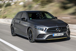 Mercedes-Benz Clase A A 250 Edition 1 Turismo Designo gris monta&ntilde;a magno Exterior Frontal-Lateral 5 puertas