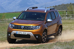 Dacia Duster dCi 80 kW (109 CV) 4x2 EDC Prestige Todo terreno Naranja Atacama Exterior Frontal-Lateral 5 puertas