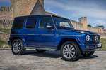 Mercedes-Benz Clase G G 500 Paquete Acero Inoxidable Exterior Todo terreno Azul Brillante Metalizado Exterior Lateral-Frontal 5 puertas