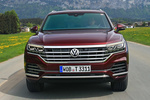 Volkswagen Touareg 3.0 V6 TDI Atmosphere Todo terreno Rojo Malbec Metalizado Exterior Frontal 5 puertas