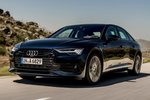 Audi A6 40 TDI quattro S line Turismo Azul firmamento metalizado Exterior Lateral-Frontal 4 puertas
