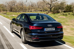 Audi A6 40 TDI quattro S line Turismo Azul firmamento metalizado Exterior Posterior-Lateral 4 puertas