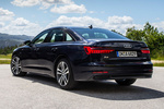 Audi A6 40 TDI quattro S line Turismo Azul firmamento metalizado Exterior Posterior-Lateral 4 puertas