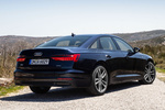 Audi A6 40 TDI quattro S line Turismo Azul firmamento metalizado Exterior Posterior-Lateral 4 puertas