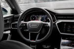 Audi A6 40 TDI quattro S line Turismo Azul firmamento metalizado Interior Volante 4 puertas