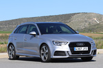 Audi A3 1.0 TFSI 85 kW (116 CV) S tronic 7 vel. S line Edition Sportback Turismo Plata Florete metalizado Exterior Lateral-Frontal 5 puertas