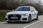 Audi A6 55 TFSI quattro S tronic S line Turismo Gris Suzuka metalizado Exterior Lateral-Frontal 4 puertas