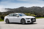 Audi A6 55 TFSI quattro S tronic S line Turismo Gris Suzuka metalizado Exterior Frontal-Lateral 4 puertas