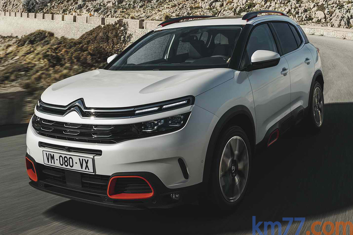 Citroën C5 Aircross Todo terreno Exterior Frontal-Lateral 5 puertas