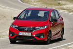 Honda Jazz 1.5 i-VTEC 130 CV Dynamic Turismo Rojo Mil&aacute;n S&oacute;lido Exterior Frontal-Lateral 5 puertas