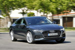 Audi A7 50 TDI 210 kW (286 CV) quattro tiptronic Paquete Confort Turismo Azul Trit&oacute;n Metalizado Exterior Frontal-Lateral 5 puertas