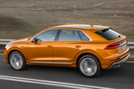 Audi Q8 50 TDI quattro tiptronic 210 kW (286 CV) Paquete deportivo S line Todo terreno Naranja Drag&oacute;n Metalizado Exterior Posterior-Lateral 5 puertas
