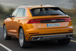 Audi Q8 50 TDI quattro tiptronic 210 kW (286 CV) Paquete deportivo S line Todo terreno Naranja Drag&oacute;n Metalizado Exterior Posterior 5 puertas
