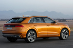 Audi Q8 50 TDI quattro tiptronic 210 kW (286 CV) Paquete deportivo S line Todo terreno Naranja Drag&oacute;n Metalizado Exterior Posterior-Lateral 5 puertas
