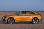 Audi Q8 50 TDI quattro tiptronic 210 kW (286 CV) Paquete deportivo S line Todo terreno Naranja Drag&oacute;n Metalizado Exterior Lateral 5 puertas