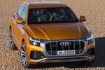 Audi Q8 50 TDI quattro tiptronic 210 kW (286 CV) Paquete deportivo S line Todo terreno Naranja Drag&oacute;n Metalizado Exterior Cenital-Lateral-Frontal 5 puertas