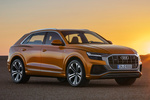 Audi Q8 50 TDI quattro tiptronic 210 kW (286 CV) Paquete deportivo S line Todo terreno Naranja Drag&oacute;n Metalizado Exterior Frontal-Lateral 5 puertas