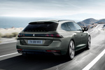 Peugeot 508 SW BlueHDi 180 S&S EAT8 SW GT Turismo familiar Gris Amazonite Exterior Posterior-Lateral 5 puertas