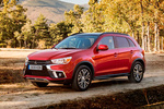 Mitsubishi ASX 160 MPI Kaiteki Todo terreno Rojo Orient Exterior Frontal-Lateral 5 puertas