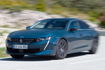 Peugeot 508 BlueHDi 130 S&S EAT8 Allure Turismo Azul Celebes Exterior Lateral-Frontal 5 puertas