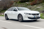 Peugeot 508 PureTech 180 S&S EAT8 GT Line Turismo Blanco Nacarado Exterior Lateral-Frontal 5 puertas
