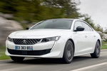 Peugeot 508 PureTech 180 S&S EAT8 GT Line Turismo Blanco Nacarado Exterior Lateral-Frontal 5 puertas