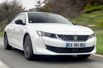 Peugeot 508 PureTech 180 S&S EAT8 GT Line Turismo Blanco Nacarado Exterior Frontal-Lateral 5 puertas