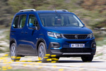 Peugeot Rifter Gama Rifter Standard Allure Standard Veh&iacute;culo comercial Deep Blue Exterior Frontal-Lateral 5 puertas