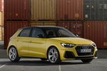 Audi A1 40 TFSI S tronic 7 vel. (200 CV) S line (40 TFSI) Turismo Amarillo Python / Negro Mitos Exterior Frontal-Lateral 5 puertas