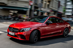 Mercedes-Benz Clase C C 400 4Matic Coup&eacute; Gama Clase C Coup&eacute; Rojo Jacinto Exterior Lateral-Frontal 2 puertas
