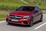 Mercedes-Benz Clase C AMG C 43 4MATIC Berlina AMG Turismo Rojo Jacinto Exterior Frontal-Lateral 4 puertas