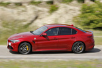 Alfa Romeo Giulia Quadrifoglio Quadrifoglio Turismo Rosso Competizione Exterior Lateral 4 puertas
