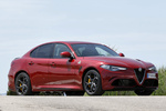Alfa Romeo Giulia Quadrifoglio Quadrifoglio Turismo Rosso Competizione Exterior Frontal-Lateral 4 puertas