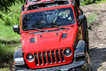 Jeep Wrangler Gama Wrangler Rubicon Todo terreno Rojo Firecracker Exterior Frontal 3 puertas