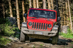 Jeep Wrangler Gama Wrangler Rubicon Todo terreno Rojo Firecracker Exterior Frontal 3 puertas