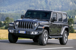 Jeep Wrangler 2.2 CRD 147 kW (200 CV) Sahara Todo terreno Gris granito Exterior Frontal-Lateral 5 puertas