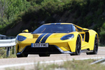 Ford GT GT GT Coup&eacute; Amarillo Tricapa / Negro Shadow Exterior Frontal-Lateral 2 puertas