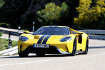 Ford GT GT GT Coup&eacute; Amarillo Tricapa / Negro Shadow Exterior Frontal-Lateral 2 puertas