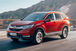 Honda CR-V 1.5 VTEC Turbo 193 CV AWD CVT Executive Todo terreno Premium Crystal Red Exterior Frontal-Lateral 5 puertas