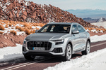 Audi Q8 50 TDI quattro tiptronic 210 kW (286 CV) Gama Audi Q8 Todo terreno Plata Florete metalizado Exterior Lateral-Frontal 5 puertas