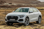 Audi Q8 50 TDI quattro tiptronic 210 kW (286 CV) Gama Audi Q8 Todo terreno Blanco Glaciar metalizado Exterior Lateral-Frontal 5 puertas