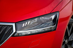 Skoda Fabia Fabia 5p 5p Style Turismo Rojo Fuego Exterior Faro 5 puertas